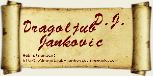 Dragoljub Janković vizit kartica